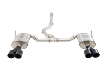 Load image into Gallery viewer, XFORCE Subaru WRX VB 304 Stainless Steel 3" Cat-Back System with Quad Black Tips (ESSW29BKCS)