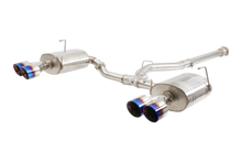 Load image into Gallery viewer, XFORCE Subaru WRX VB 304 Stainless Steel 3" Cat-Back System with Quad Blue Tips (ESSW29BUCS)