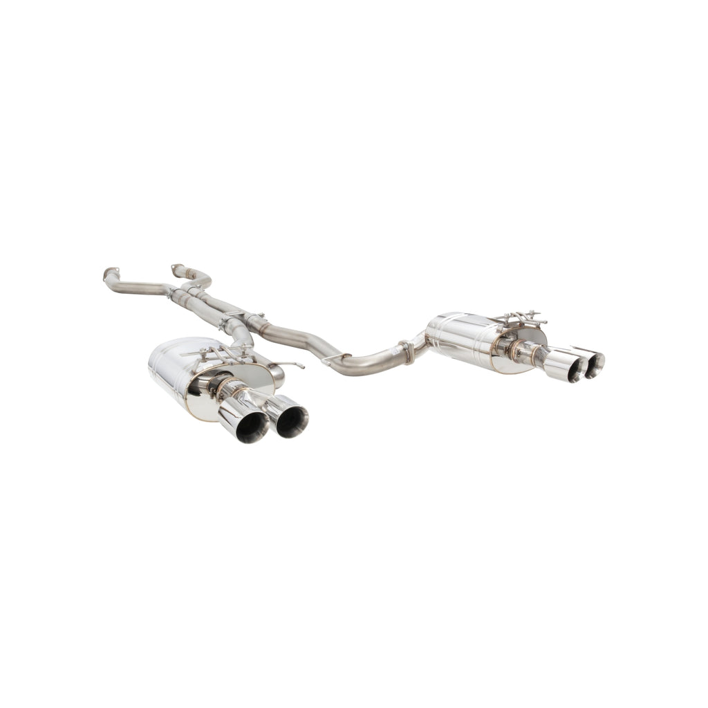 XFORCE Pontiac G8/Chevrolet SS Sedan Stainless Steel Twin 3" System With Straight Pipe Centre (ESVF74CS)