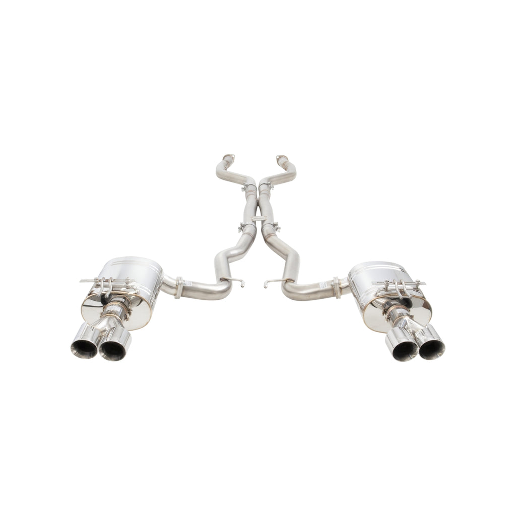 XFORCE Pontiac G8/Chevrolet SS Sedan Stainless Steel Twin 3" System With Straight Pipe Centre (ESVF74CS)