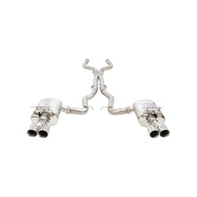 Load image into Gallery viewer, XFORCE Pontiac G8/Chevrolet SS Sedan Stainless Steel Twin 3" System With Straight Pipe Centre (ESVF74CS)