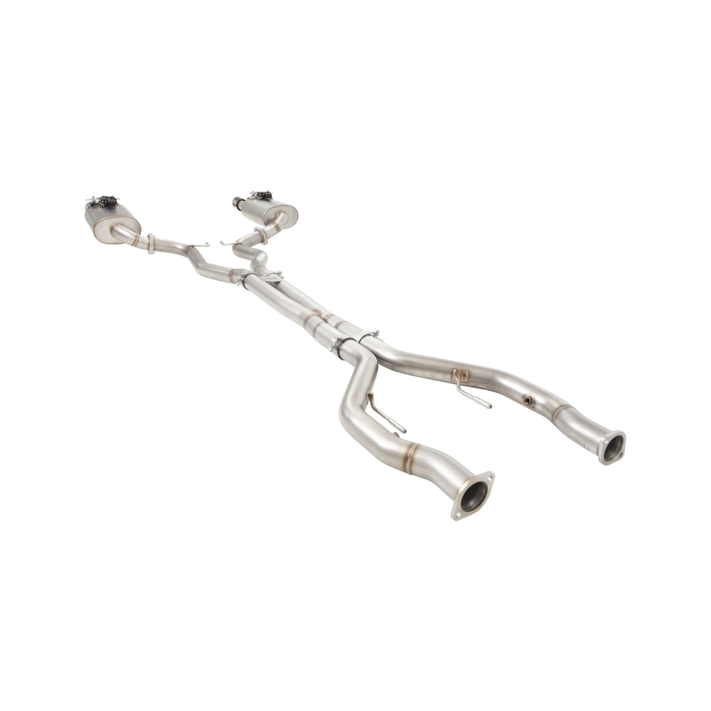 XFORCE Pontiac G8/Chevrolet SS Sedan Stainless Steel Twin 3" System With Straight Pipe Centre Muffler & Varex Rear Mufflers (ESVF74VKCS)