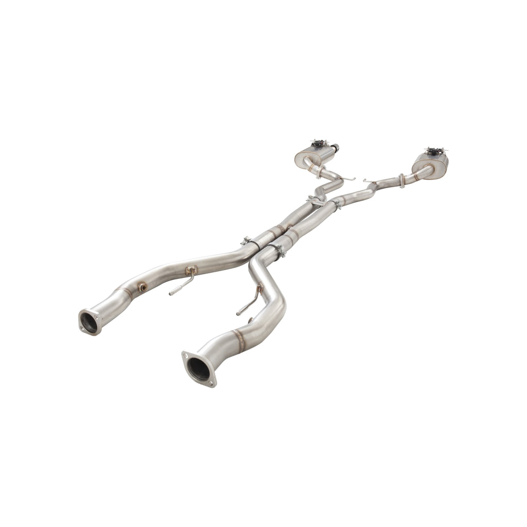 XFORCE Pontiac G8/Chevrolet SS Sedan Stainless Steel Twin 3" System With Straight Pipe Centre Muffler & Varex Rear Mufflers (ESVF74VKCS)