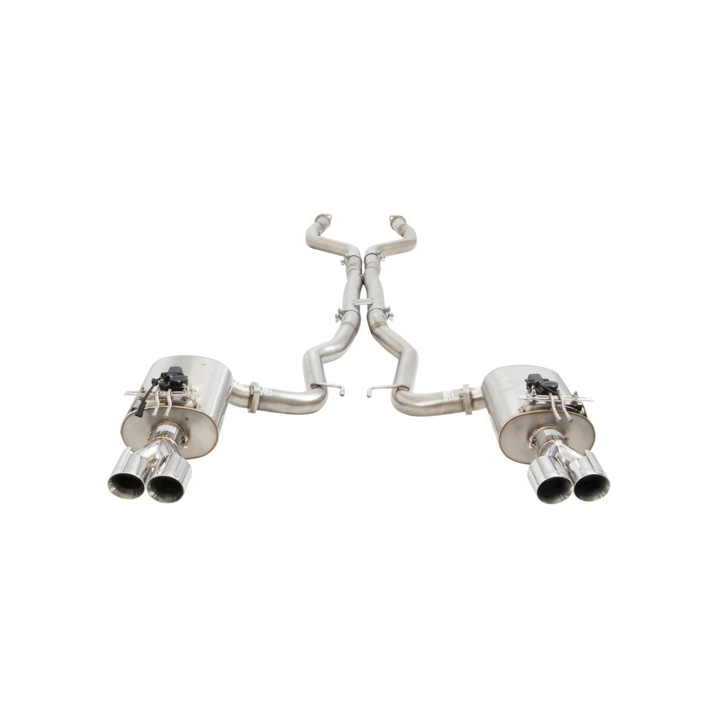 XFORCE Pontiac G8/Chevrolet SS Sedan Stainless Steel Twin 3" System With Straight Pipe Centre Muffler & Varex Rear Mufflers (ESVF74VKCS)