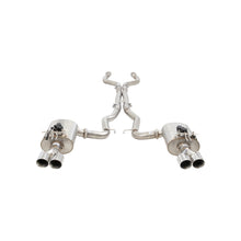 Load image into Gallery viewer, XFORCE Pontiac G8/Chevrolet SS Sedan Stainless Steel Twin 3" System With Straight Pipe Centre Muffler &amp; Varex Rear Mufflers (ESVF74VKCS)