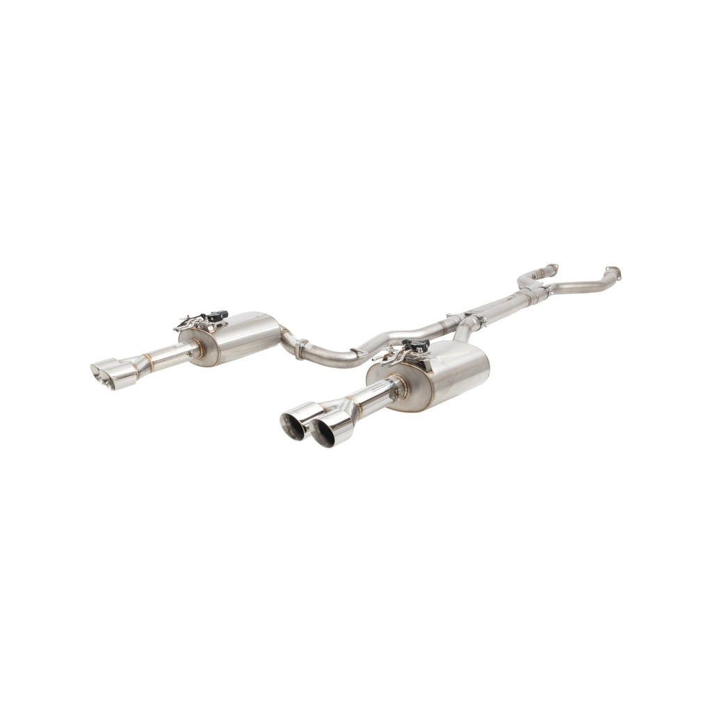 XFORCE Pontiac G8/Chevrolet SS Sedan Stainless Steel Twin 3" System With Straight Pipe Centre Muffler & Varex Rear Mufflers (ESVF74VKCS)