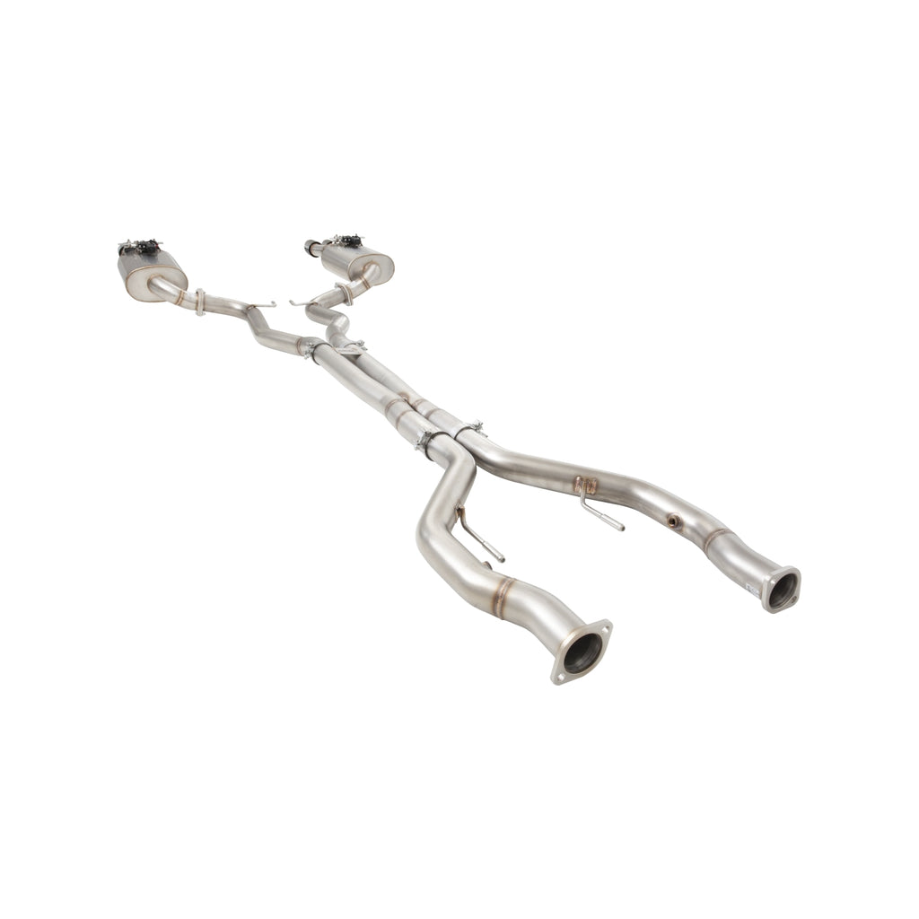 XFORCE Pontiac G8/Chevrolet SS Sedan Stainless Steel Twin 3" System With Straight Pipe Centre Muffler & Varex Rear Mufflers (ESVF74VKCS)