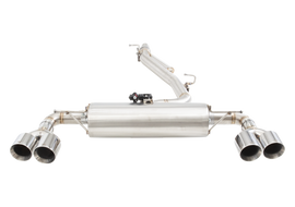 XFORCE VW GOLF R MK8 Varex Valved Cat Back Exhaust System (ESVGR8HVKCS)