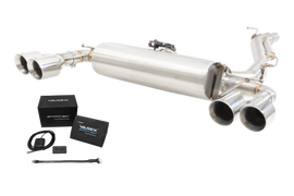 XFORCE VW GOLF R MK8 Varex Valved Cat Back Exhaust System with SmartBox (ESVGR8HVKSB)