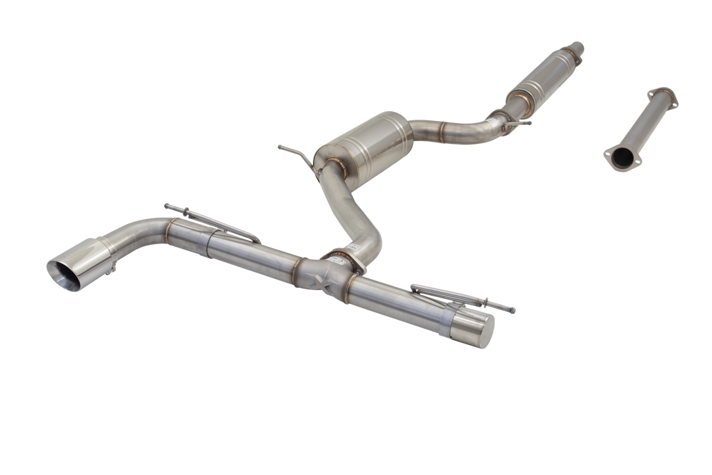 XFORCE VW Golf TSI MK7 to MK8 3in Cat Back Exhaust System (ESVW01CS)