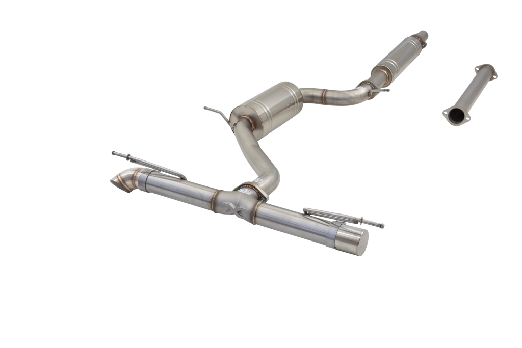 XFORCE VW Golf TSI MK7 to MK8 3in Cat Back Exhaust System (ESVW01CS)