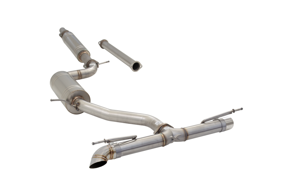 XFORCE VW Golf TSI MK7 to MK8 3in Cat Back Exhaust System (ESVW01CS)