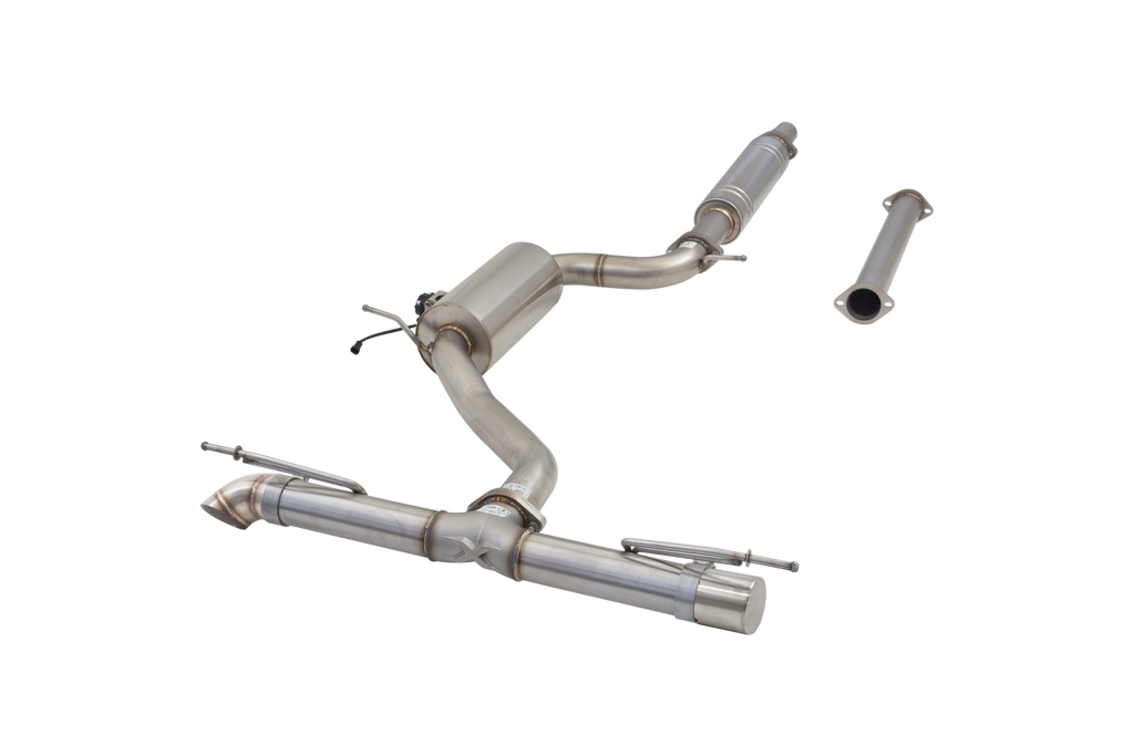 XFORCE VW Golf TSI MK7 to MK8 3in Varex Valved Cat Back Exhaust System (ESVW01VKCS)