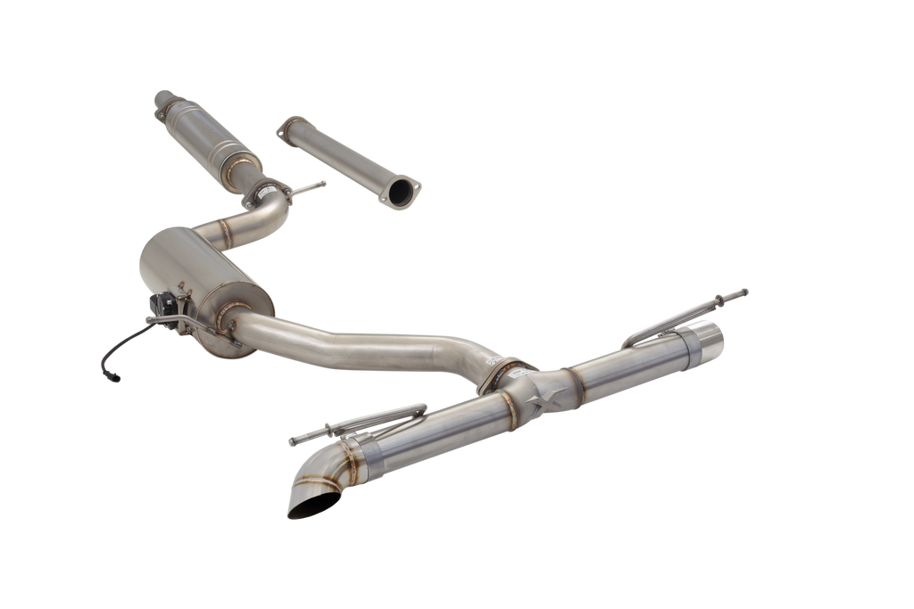 XFORCE VW Golf TSI MK7 to MK8 3in Varex Valved Cat Back Exhaust System (ESVW01VKCS)
