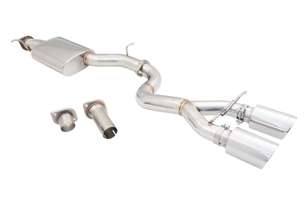 XFORCE VW MK5 R32 & MK6 R Cat Back System (ESVW07CS)