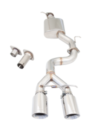 XFORCE VW MK5 R32 & MK6 R Cat Back System (ESVW07CS)