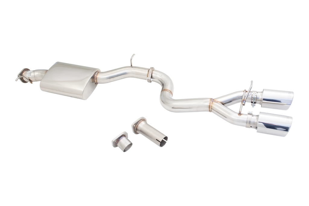 XFORCE VW MK5 R32 & MK6 R Cat Back System (ESVW07CS)