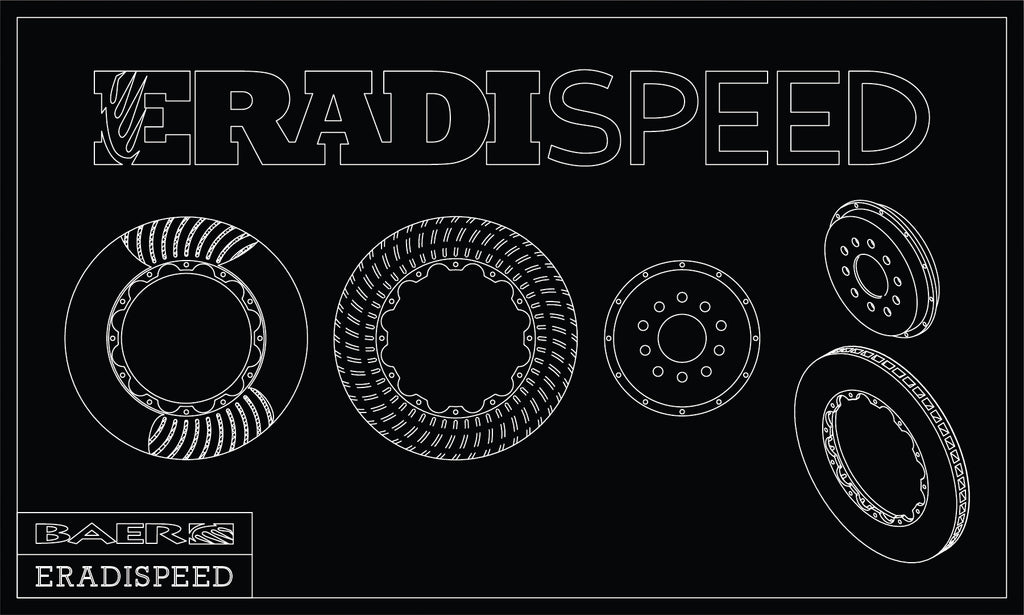 Baer Brakes EradiSpeed+ Front 2-piece Performance Brake Rotors, SDZ (2261031)