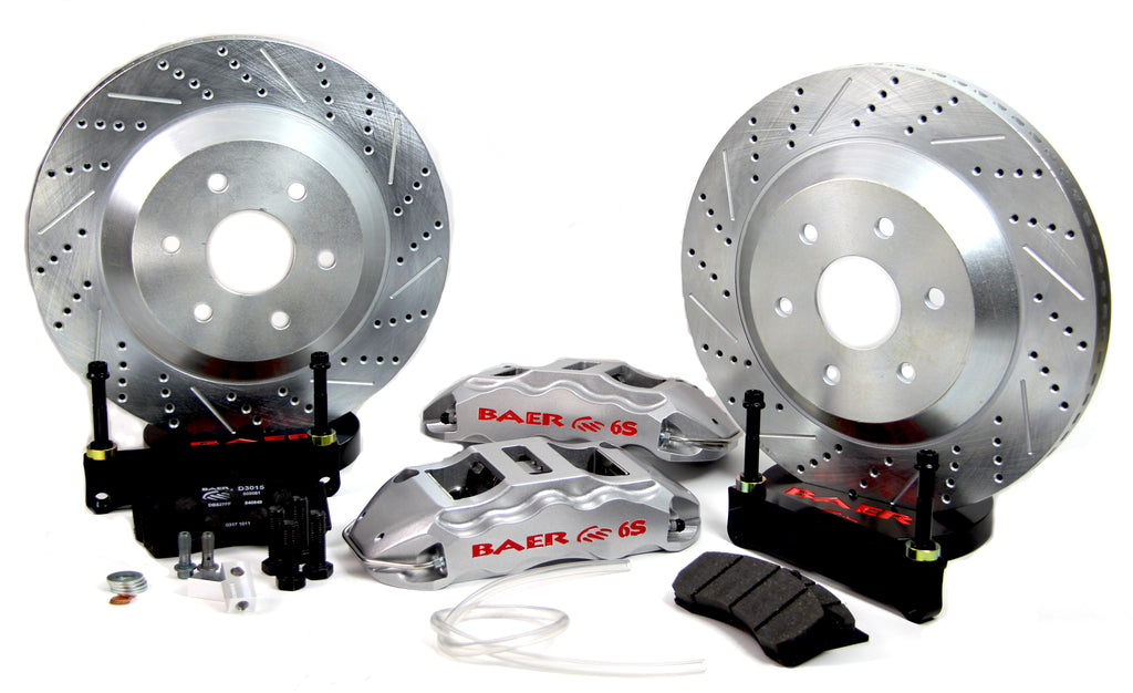 Baer Brakes 15" Extreme Front Brake Kit - Silver (4261060S)