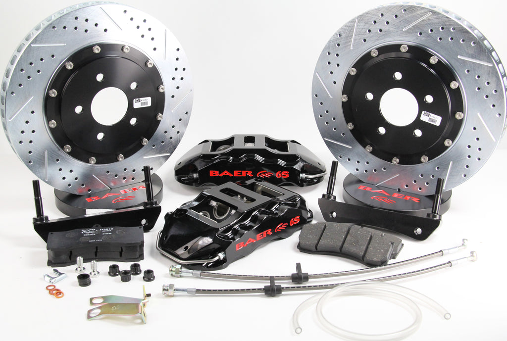 Baer Brakes 14" Extreme+ Front Brake Kit - Black (4141012B)