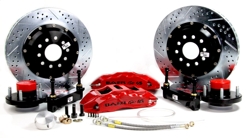 Baer Brakes 14" Extreme+ Front Brake Kit - Red (4301521R)