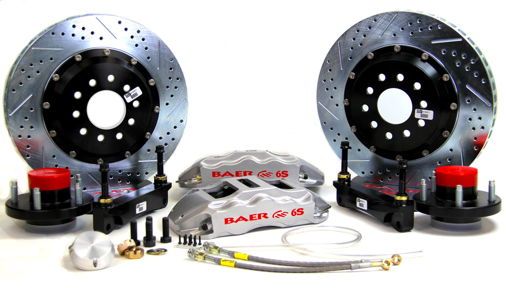 Baer Brakes 14" Extreme+ Front Brake Kit - Silver (4301521S)