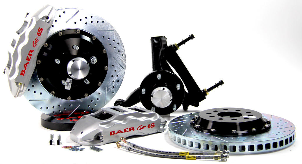 Baer Brakes 14" Extreme+ Front Brake Kit - Silver (4301087S)