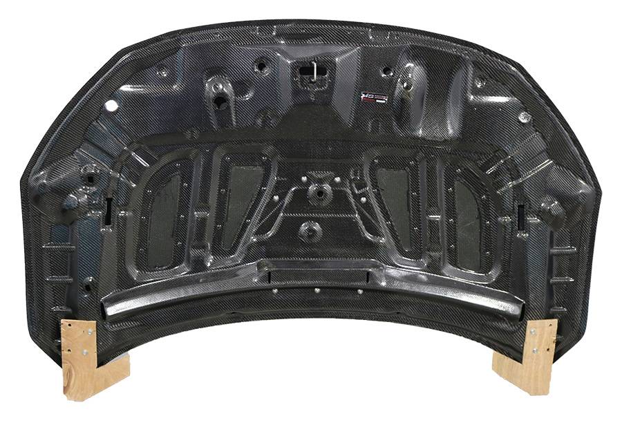 VIS Racing Double Sided Carbon Fiber Hood Oem Style for Honda Civic Type R FK8 2017-2021 (17HDFK84DOE-010D)