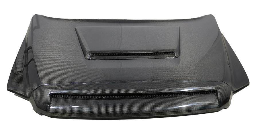 VIS Racing Carbon Fiber Hood TNR Style for Toyota Tundra 2014-2021 (14TYTUN2DTNR-010C)