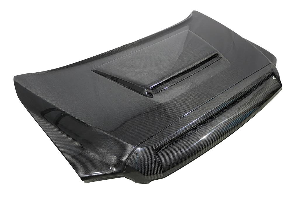 VIS Racing Carbon Fiber Hood TNR Style for Toyota Tundra 2014-2021 (14TYTUN2DTNR-010C)