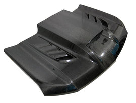 VIS Racing Carbon Fiber Hood VTM Style for Chevrolet Silverado 1500 2019-2023 (19CHSIL4DVTM-010C)