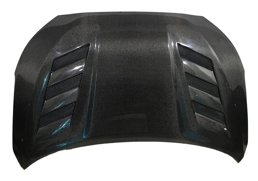 VIS Racing Carbon Fiber Hood AMS Style for Hyundai Veloster 2DR 19-21 (19HYVEL2DAMS-010C)