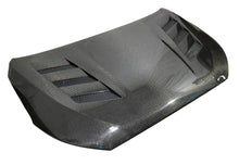 Load image into Gallery viewer, VIS Racing Carbon Fiber Hood AMS Style for Hyundai Veloster 2DR 19-21 (19HYVEL2DAMS-010C)