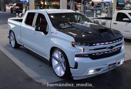 VIS Racing Carbon Fiber Hood VTM Style for Chevrolet Silverado 1500 2019-2023 (19CHSIL4DVTM-010C)