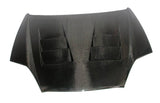 VIS Racing Carbon Fiber Hood Terminator Style for Hyundai Tiburon 2DR 00-02 (00HYTIB2DTM-010C)