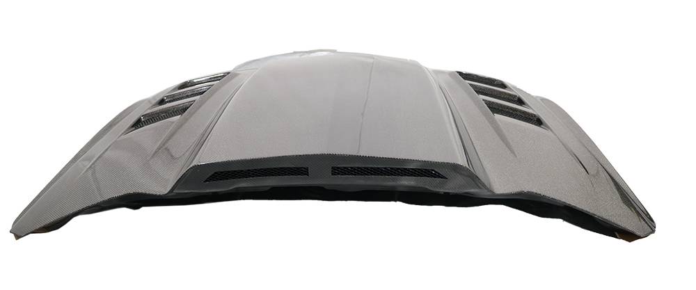 VIS Racing Double Sided Carbon Fiber Hood Terminator Style for Ford MUSTANG 2DR 2015-2017 (15FDMUS2DTM-010D)