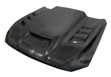 Load image into Gallery viewer, VIS Racing Double Sided Carbon Fiber Hood Terminator Style for Ford MUSTANG 2018-2023 (18FDMUS2DTM-010D)