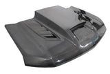 VIS Racing Double Sided Carbon Fiber Hood VTM Style for Chevrolet Silverado 1500 2019-2023 (19CHSIL4DVTM-010D)