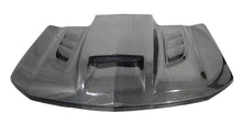 Load image into Gallery viewer, VIS Racing Double Sided Carbon Fiber Hood VTM Style for Chevrolet Silverado 1500 2019-2023 (19CHSIL4DVTM-010D)