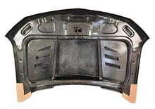Load image into Gallery viewer, VIS Racing Double Sided Carbon Fiber Hood TMS Style for Chevrolet Silverado 1500 2019-2023 (19CHSIL4DTMS-010D)