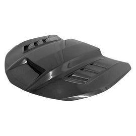 VIS Racing Double Sided Carbon Fiber Hood Terminator Style for Chevrolet Camaro 2DR 2016-2023 (16CHCAM2DTM-010D)