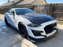 Load image into Gallery viewer, VIS Racing Double Sided Carbon Fiber Hood AMS Style for Ford MUSTANG 2DR 2018-2023 (18FDMUS2DAMS-010D)