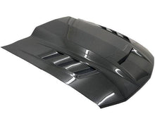 Load image into Gallery viewer, VIS Racing Double Sided Carbon Fiber Hood Terminator Style for Ford MUSTANG 2DR 2005-2009 (05FDMUS2DTM-010D)