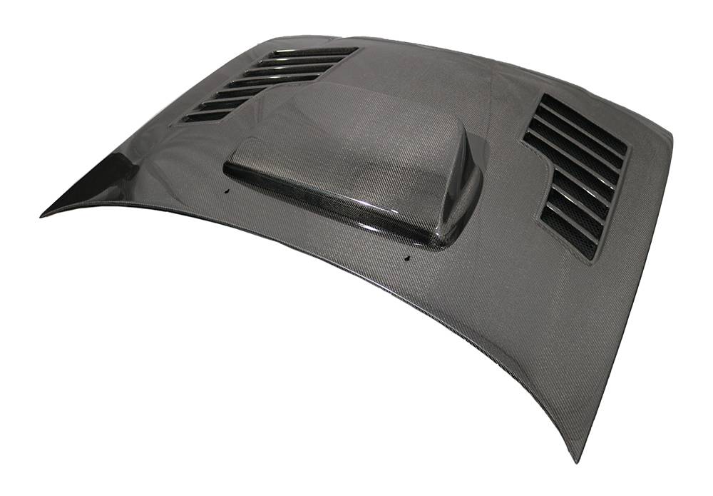 VIS Racing Carbon Fiber Hood Tracer Style for Subaru Impreza 2DR & 4DR 1993-2001 (93SBIMP4DTRA-010C)