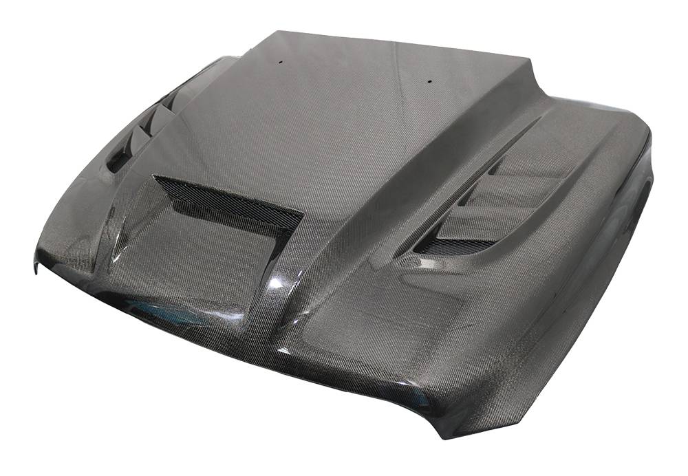 VIS Racing Carbon Fiber Hood VTM Style for Dodge Ram 1500 2009-2018 (09DGRAM2DVTM-010C)