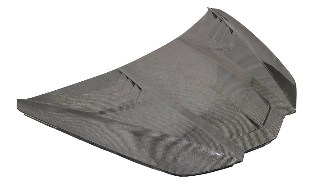 VIS Racing Double Sided Carbon Fiber Hood Apex Style for Chevrolet Corvette C8 2020-2024 (20CHCOR2DAPX-010D)