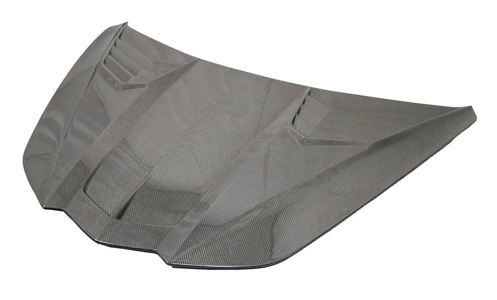 VIS Racing Double Sided Carbon Fiber Hood Apex Style for Chevrolet Corvette C8 2020-2024 (20CHCOR2DAPX-010D)