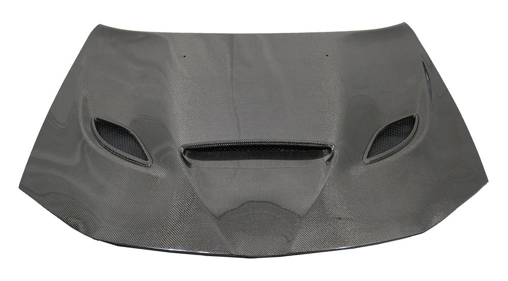 VIS Racing Carbon Fiber Hood HC Style for Chrysler 300 2011-2024 (11CY3004DHC-010C)