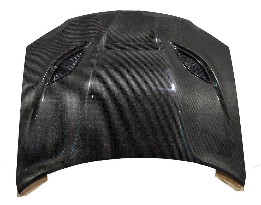 VIS Racing Carbon Fiber Hood HC Style for Chrysler 300 2011-2024 (11CY3004DHC-010C)