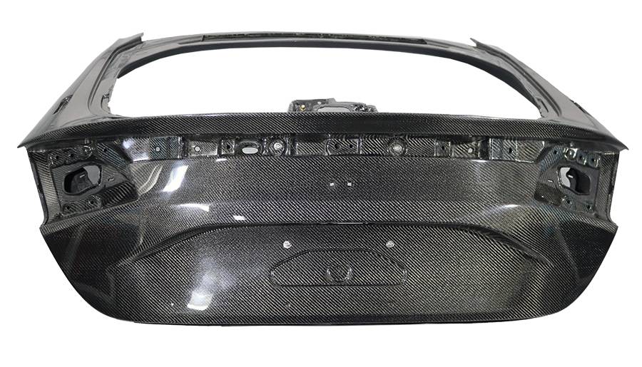 VIS Racing Double Sided Carbon Fiber Hatch OEM Style for Honda Civic FL5 Type R 2023-2024 (23HDFL5HBOE-020D)